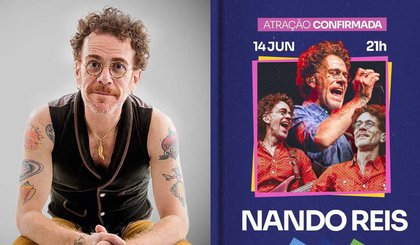 Nando Reis fará show de encerramento da Salipi 2026 em Teresina