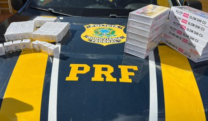 PRF intercepta 256 ampolas ilegais de remédio utilizado para emagrecer