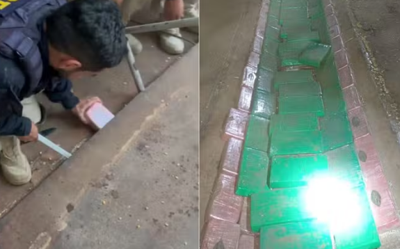 PRF intercepta carga com 400 kg de cocaína em Oeiras