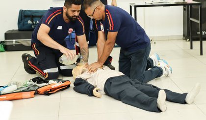 SAMU realiza capacitação para aprimorar atendimento de urgência e emergência