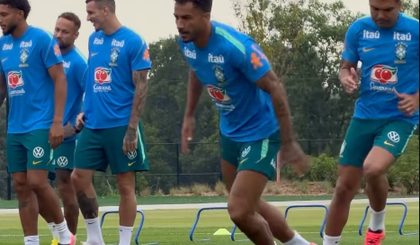 Brasil finaliza preparação para confronto com Escócia Brasil finaliza preparação para confronto com Escócia