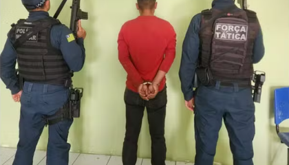 Suspeito de perseguir e matar homem após briga em festa no PI é preso após três dias de buscas (Foto: Divulgação/Polícia Militar
