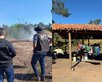 Trabalhadores são resgatados de trabalho escravo em carvoaria no Piauí. (Foto: Divulgação/MPT-PI