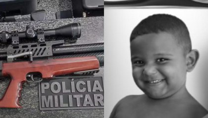 Criança de 3 anos baleada acidentalmente por familiar com arma de pressão morre em Teresina (Foto: Reprodução