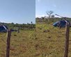 Helicóptero faz pouso forçado em quintal de residência no Centro-Norte do PI (Foto: Reprodução