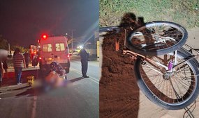 Homem é atropelado duas vezes seguidas em Luís Correia