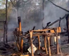 Homem é preso após incendiar casa do cunhado no Piauí. (Foto: Reprodução