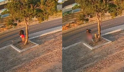 Homem é preso por tentar atacar mulher em Parnaíba Homem é preso por tentar atacar mulher em Parnaíba
