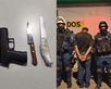 Homem é preso suspeito de roubar casa no Centro de Teresina; agrediu policiais (Foto: Divulgação/Polícia Militar