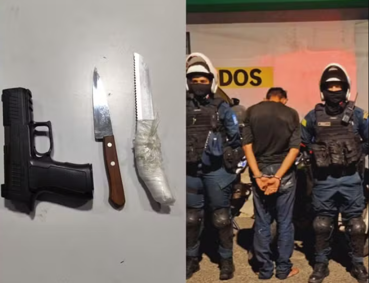 Homem é preso suspeito de roubar casa no Centro de Teresina; agrediu policiais