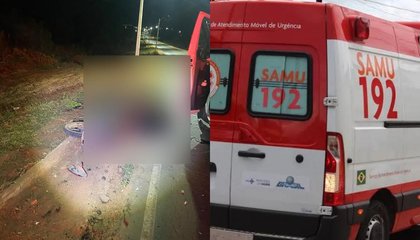 Homem morre após colidir com cavalo no Sudoeste do Piauí (Foto: Polícia Militar / Reprodução