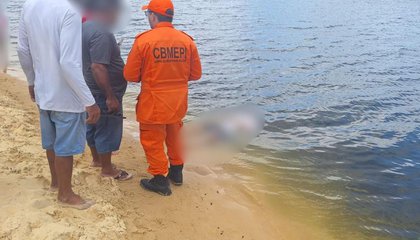 Jovem de 17 anos morre afogado em lagoa no Piauí. (Foto: Reprodução/Bombeiros