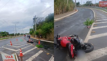 Motociclista perde controle em curva e morre em acidente um dia após a morte do irmão em Teresina (Foto: Reprodução
