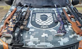 Polícia encontra armas e grande quantia de munições em residência no Piauí