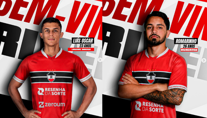 River-PI reforça elenco com Luís Oscar e Romarinho (Foto: River-PI/Reprodução/Instagram