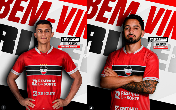 River-PI reforça elenco com Luís Oscar e Romarinho