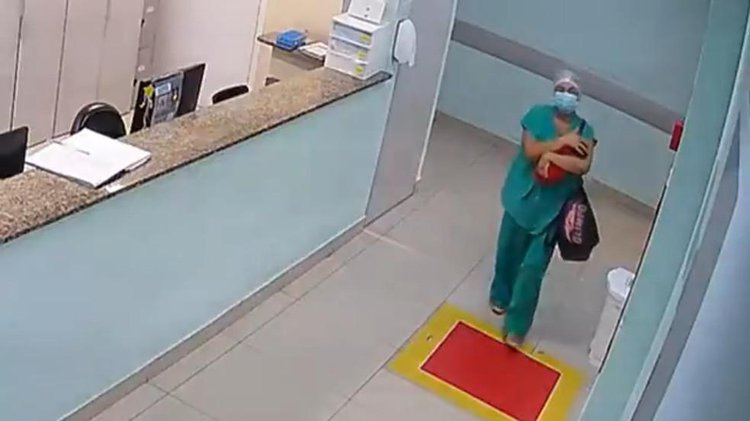 Técnica de enfermagem que tentou sequestrar bebê dizia estar grávida.