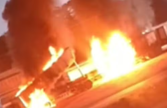 Veículo atinge rede elétrica, causa incêndio e deixa um morto em Teresina